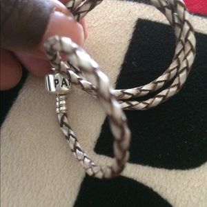 Authentic pandora double rope